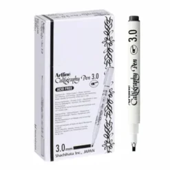 Artline EK243 Calligraphy Writing Pen 3.0mm Black - Box 12-A