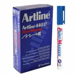 Artline EK440 Fine Point Paint Marker 1.2mm Blue - Box 12