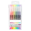 Collosso Slim Highlighters Chisel Tip Assorted Wallet 4
