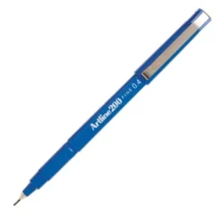 Artline EK200 Fineliner Writing Pen 0.4mm Blue