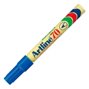EK-70-BLUE-Artline EK70 Bullet Point Permanent Marker 1.5mm Blue