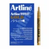 Artline EK999XF Extra Fine Point Permanent Metallic Ink Marker 0.8mm Silver - Box 12