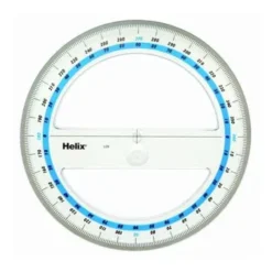 L09010-Helix Protractor 360 Degree 15cm (1)