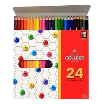 Colleen 775 Colour Pencil Crayons Assorted 24s