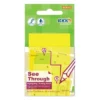 Stick'n Clear Notes 76 x 51mm Magenta