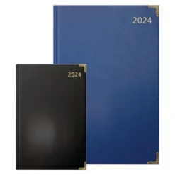 Diaries 2024 A4-A5 Black-Blue (2)