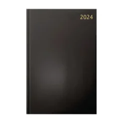 Diary 2024 Standard A5 Black