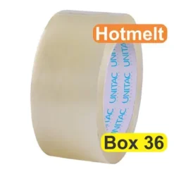 Hotmelt Packaging Tape 48mm x 100m Clear – Box 36