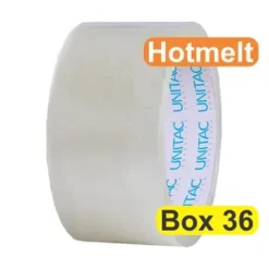 Hotmelt Packaging Tape 48mm x 50m Clear – Box 36
