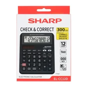 Sharp EL-CC12D Desk 12 Digit Calculator (3)