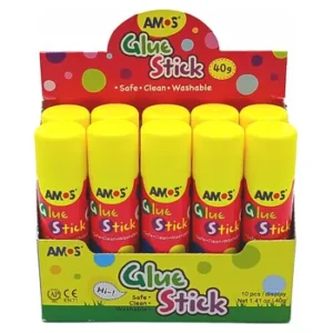 Amos Glue Stick 40g - Box 10 (5)