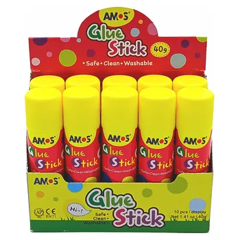 Amos Glue Stick 40g - Box 10 (5)