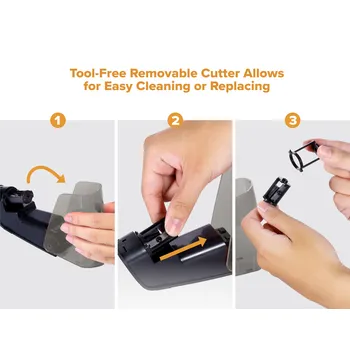 Bostitch Paperpro BPS2 Battery Pencil Sharpener Assorted