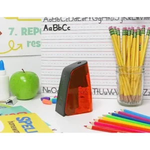 Bostitch Paperpro BPS2 Battery Pencil Sharpener Assorted (8)