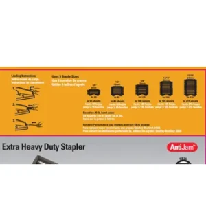 Bostitch Paperpro HD00540 Extra Heavy Duty Stapler 215 Sheet (6)