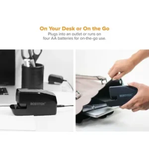 Bostitch Paperpro MDS20 Dual Battery Power Stapler 20 Sheet