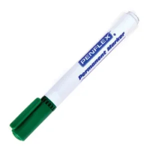 Penflex PM13 Permanent Marker Fine Tip 1mm Green
