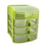 Treeline Mini 3 Drawer & Lift Top Desk Organiser Blue