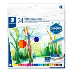 14610CC24 - Staedtler Noris Club Watercolour Pencil Crayons 24's (3)