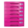 SDS 6 Desk Drawer Filing System Purple