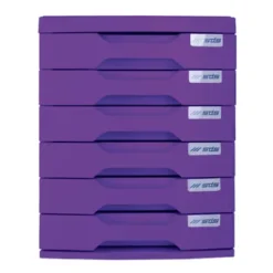 SDS 6 Desk Drawer Filing System Purple (1)