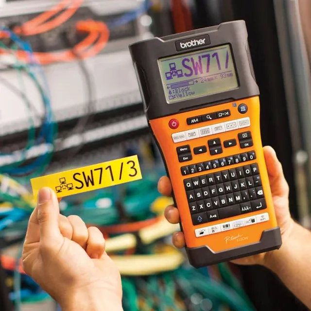 Brother PTE550WVP Industrial Handheld Label Printer