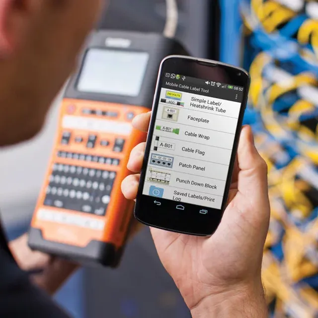 Brother PTE550WVP Industrial Handheld Label Printer