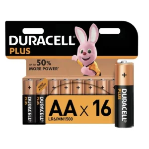 Duracell Plus Power AA Batteries Pack 16