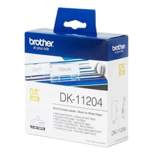 Brother DK-11204 Multi-Purpose Labels 17 x 54mm - White Roll 400