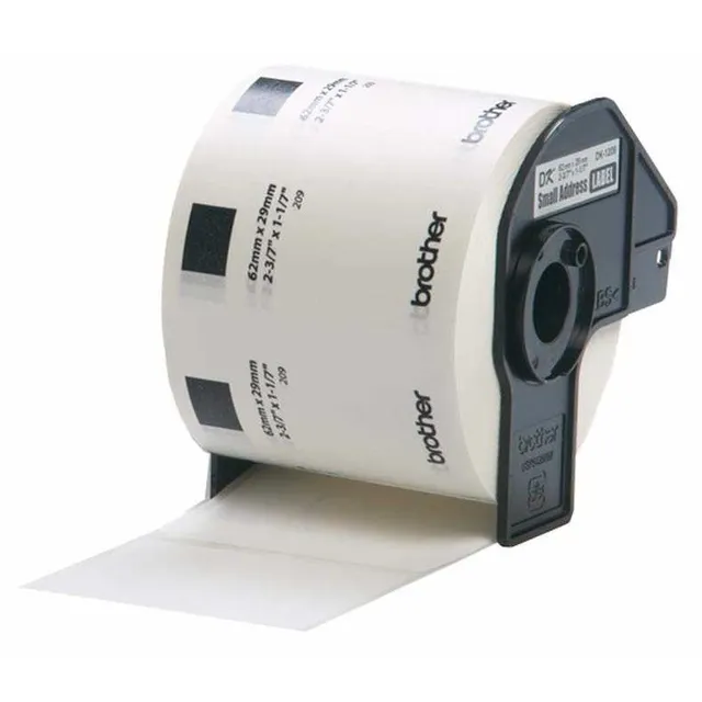 Brother DK-11209 Small Address Labels 29 x 62mm - White Roll 800