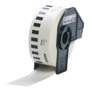 Brother DK-22210 Thermal Paper Tape 29mm x 30.48m - White Continuous Roll-C
