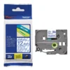 Brother TZe-132 Laminated Tape Red on Clear 12mm