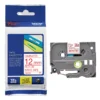 Brother TZe-233 Laminated Tape Blue on White 12mm