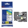 Brother TZe-651 Laminated Tape Black on Yellow 24mm