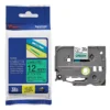 Brother TZe-334 Laminated Tape Gold on Black 12mm