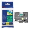 Brother TZe-751 Laminated Tape Black On Green 24mm