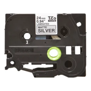 Brother TZe-M951 Laminated Tape Black on Matt Silver 24mm-C