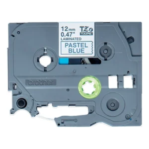 Brother TZe-MQ531 Laminated Tape Black on Pastel Blue 12mm x 4m-A