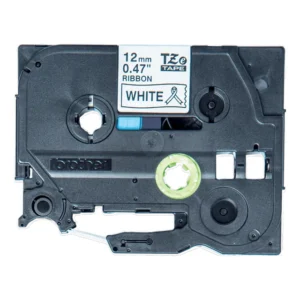Brother TZe-R231 Ribbon Tape Black on White 12mm x 4m-A