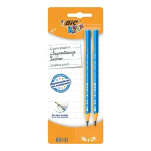 Bic Beginners Evolution Graphite Pencil HB Blister 2 Blue - Box 10 (2)