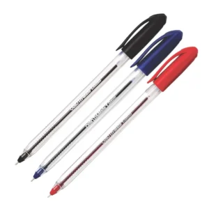 Bic Cello Tri-Mate Ballpoint Pen Medium 1.0mm Black-Blue-Red A