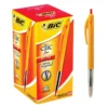 Bic Clic Ballpoint Pen Fine 0.8mm Blue - Box 60