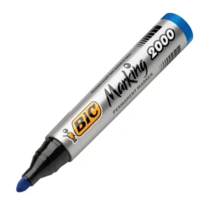 Bic Marking 2000 Permanent Marker Bullet Point Blue - Box 12 (9)