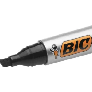 Bic Marking 2300 Permanent Marker Chisel Tip Black - Box 12 (2)