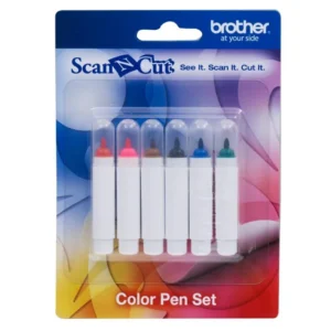 CAPEN1-Brother ScanNCut Permanent Sign Pen - 6 colours (1)