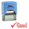 Shiny S842 Teacher Stamp 38 x 14mm - Keep On Trying