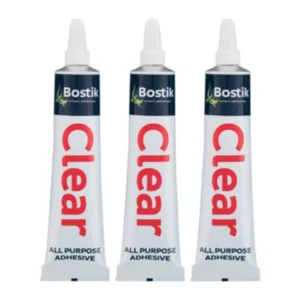 Bostik Clear Adhesive 25ml - Value Pack 3 (1)