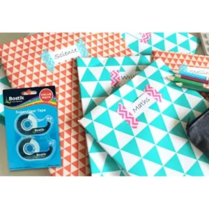 Bostik Super Clear Tape Dispenser - Value Pack 2