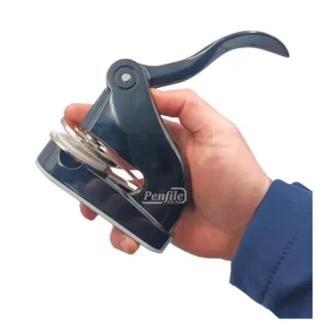 Shiny EG Deluxe Embosser Seal Black - Fit In Hand