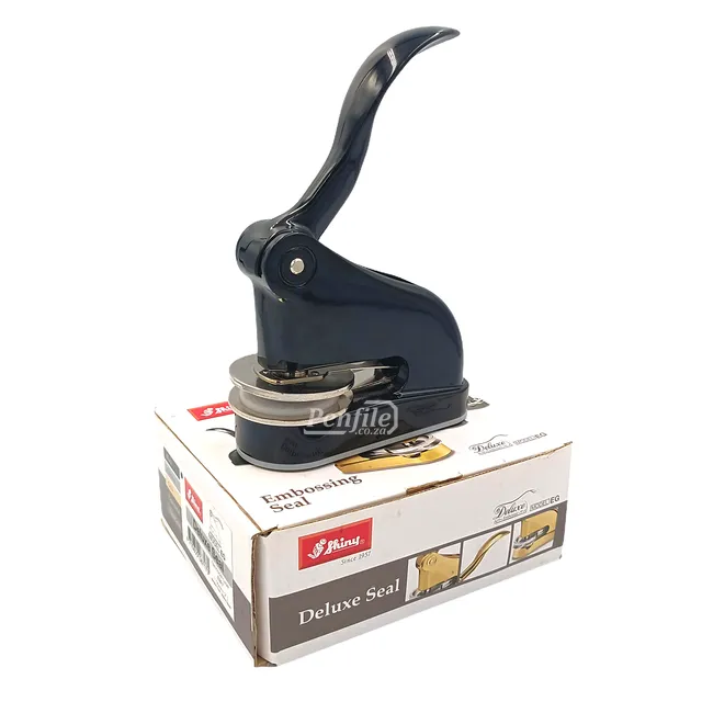 Shiny EG Deluxe Embosser Seal Black